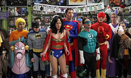 Remember when the gang spent New Years Eve dressed as the Justice League?