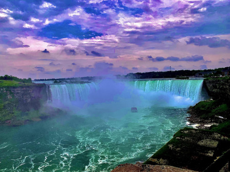 Niagara falls with a flair! ……