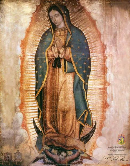 Our Lady of Guadalupe appeared in Mexican lands to San Juan Diego on December 09 1531