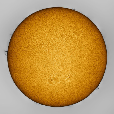 248 megapixel image of the Sun - Gets better close up