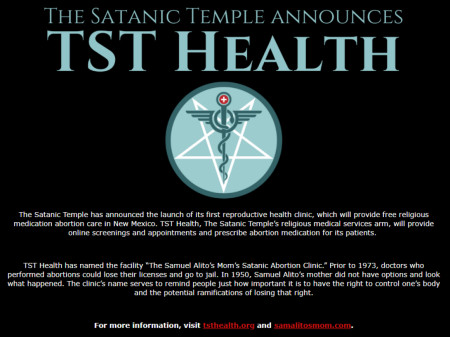 The Satanic Temple doesn&#039;t care for Justice Alito