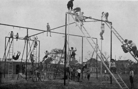 Actual playground in 1912