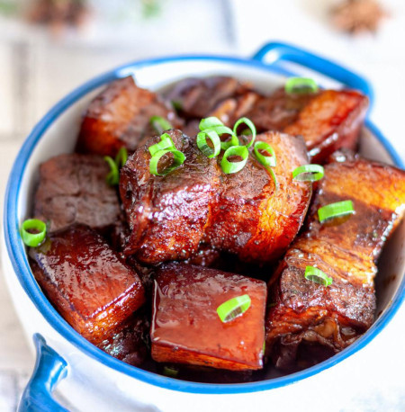 Chinese braised pork belly