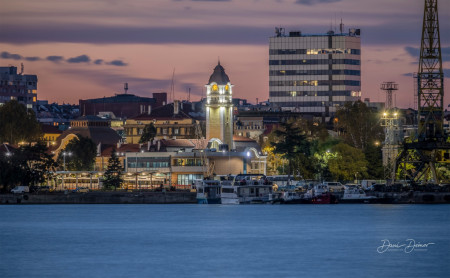 Central railway station Burgas, Bulgaria