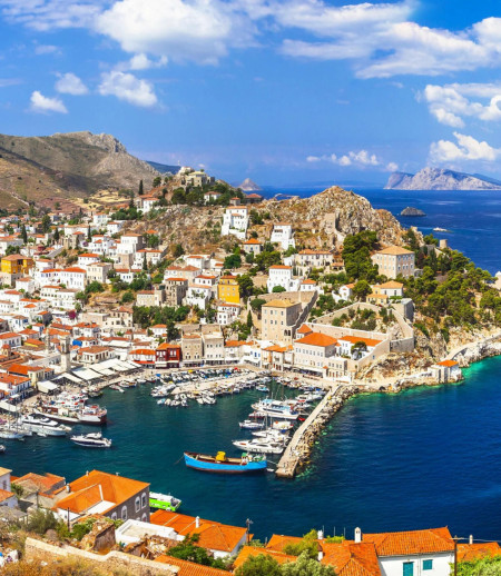 The little island of Hydra, near Athens