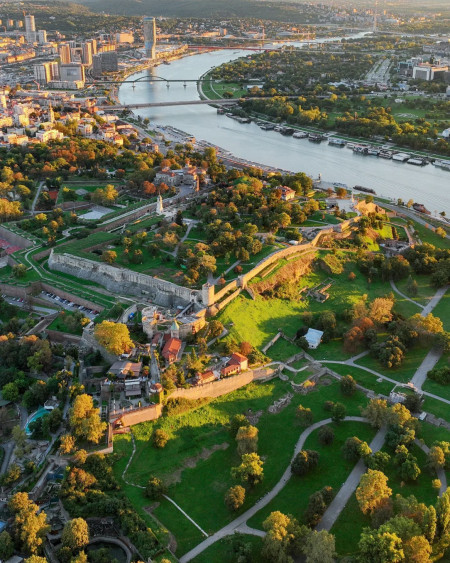 The Belgrade fortress