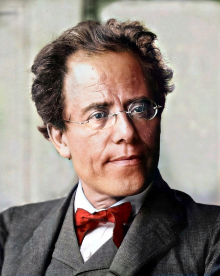 A colourisation of Gustav Mahler for his birthday