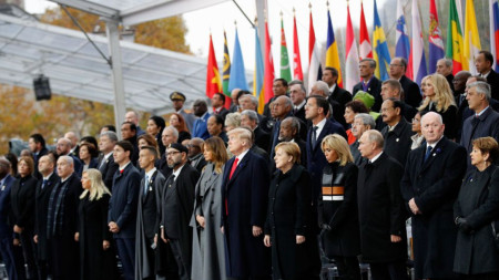 Four years ago, world leaders assembled in Paris for the Armistice Day centenary and to celebrate peace