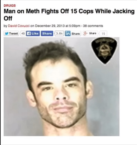 Meth man, the masturbating menace