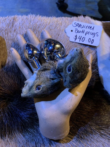 Squirrel Butt Plugs