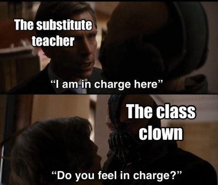 The class clowns have higher power