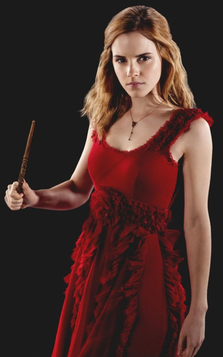 hermione granger in red dress