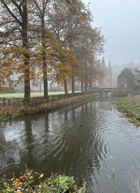 Zuylen Castle yesterday morning