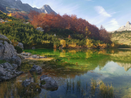 Small lake (Modro) in Montenegro