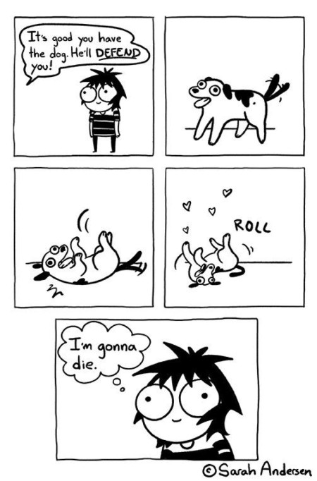 Defend (comic by Sarah Andersen)