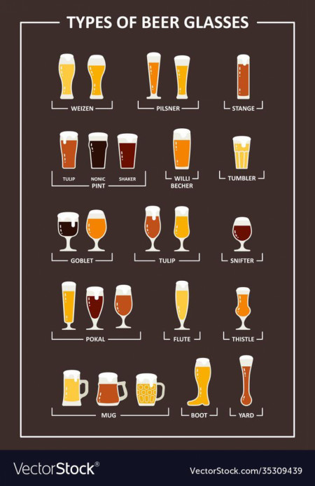 Types of Beer Glasses