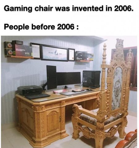 Perfect chair doesn’t exi-