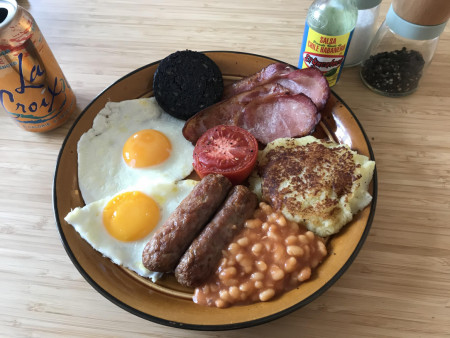 Saturday morning fry up