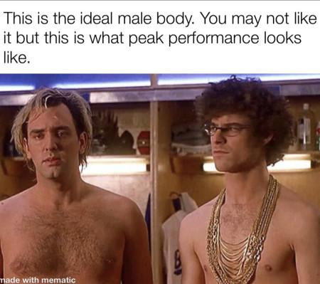 Peak male performance