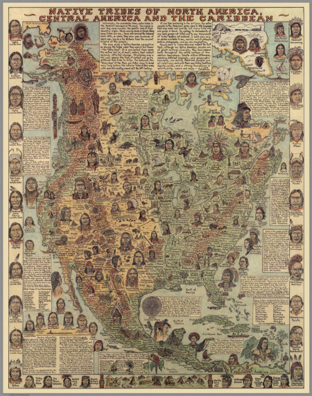 Native Tribes of North America, Central America and the Caribbean by Michael Mcardle-Nakoma (1996)