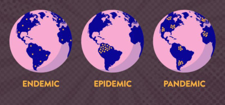 Endemic vs Epidemic vs Pandemic