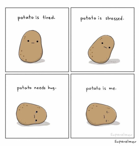 Give your potats a hug