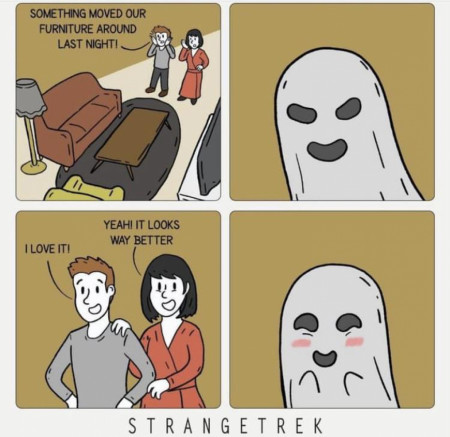 The friendly ghost