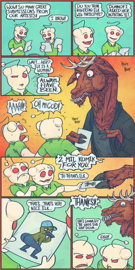 Two Million Subscriber Celebration: A Special Comic from Hollering Elk