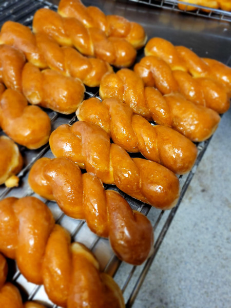 Hot glazed twists