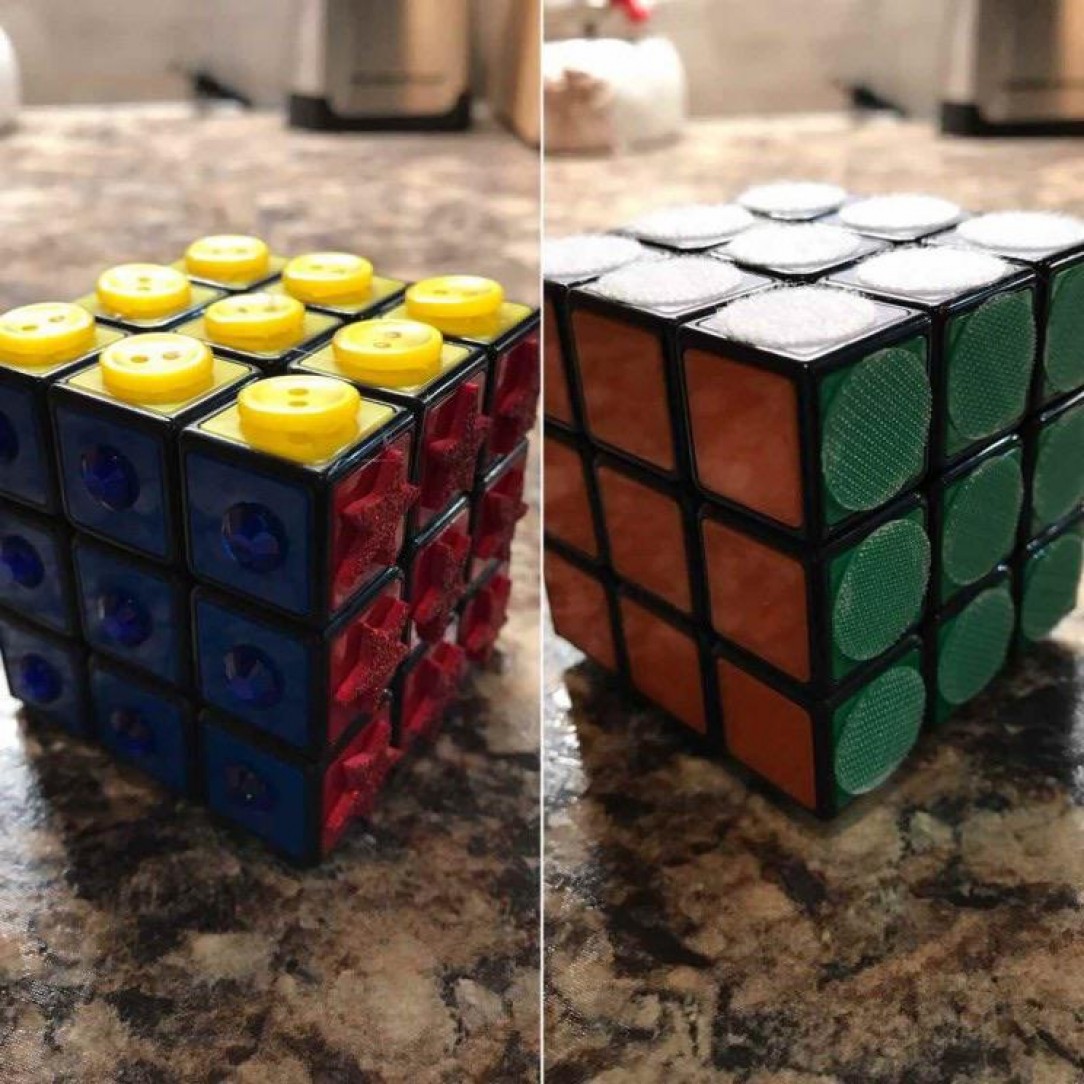 Rubik’s Cube for blind people exist