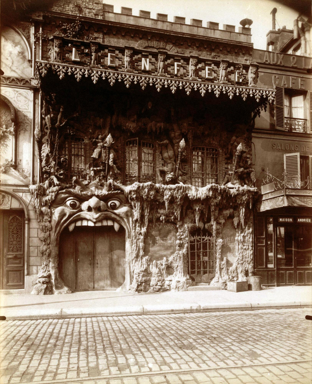 A picture of Cabaret de L’Enfer in Montmartre, Paris, 1892