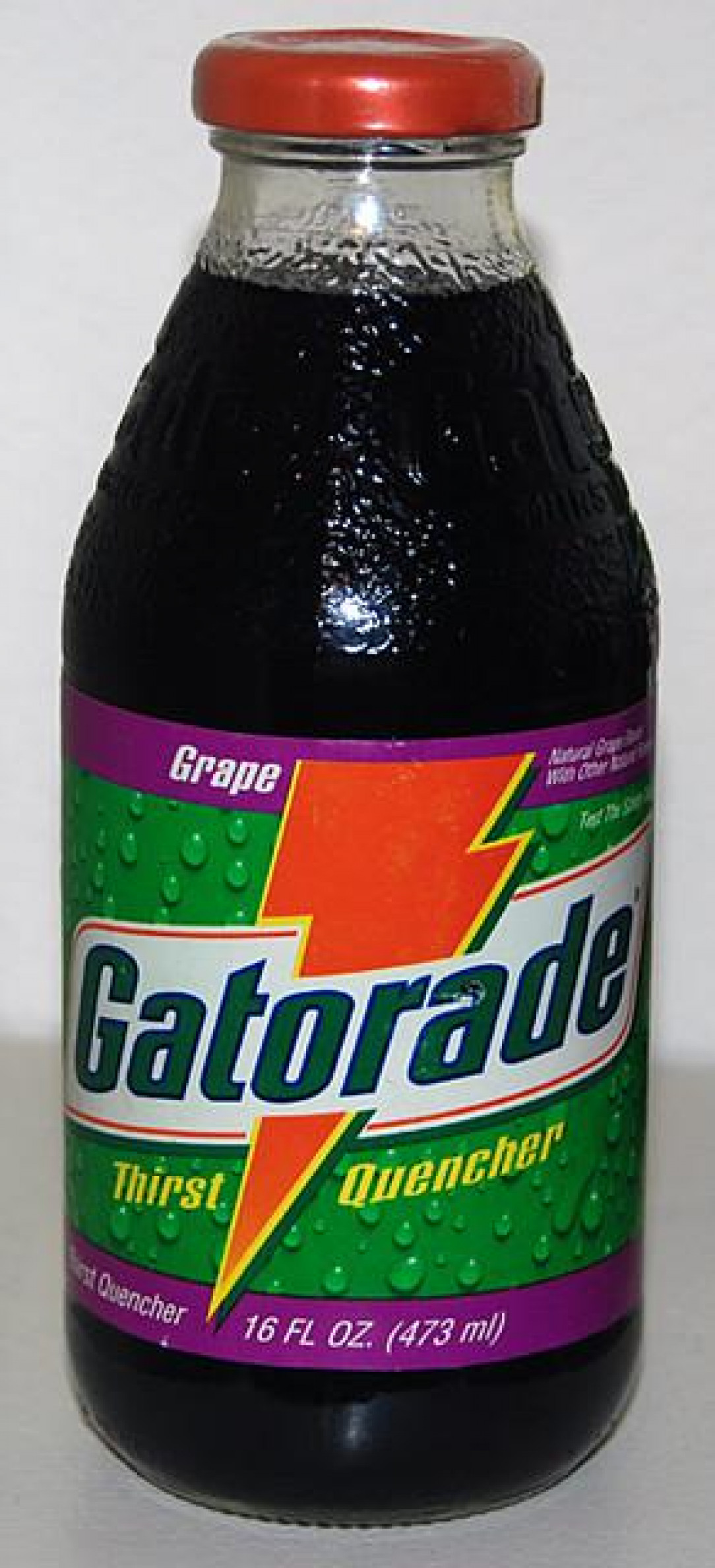 Does anyone remember glass Gatorade bottles?