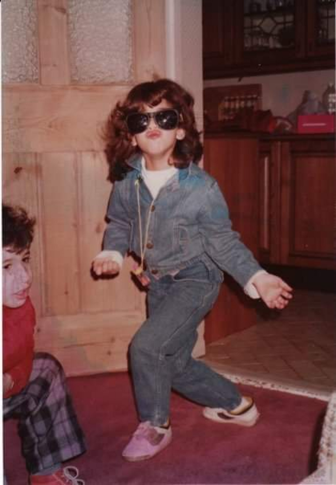 Me in 1994. Double denim cool