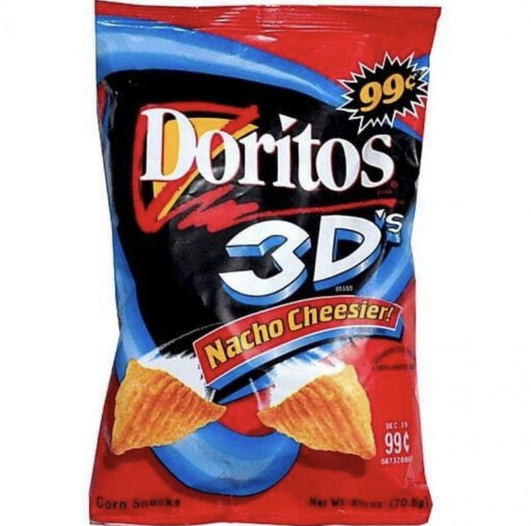 Doritos 3D’s ! Bringing them back!