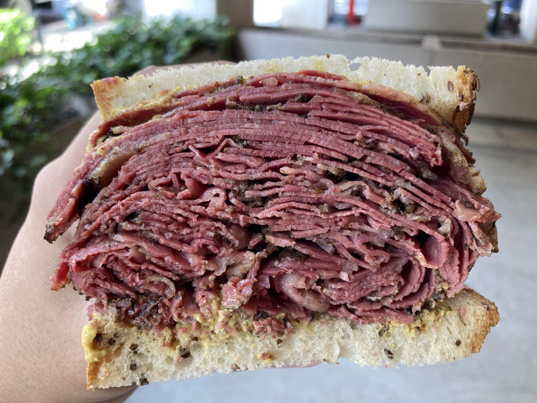 Pastrami from Sarge’s Deli in NYC