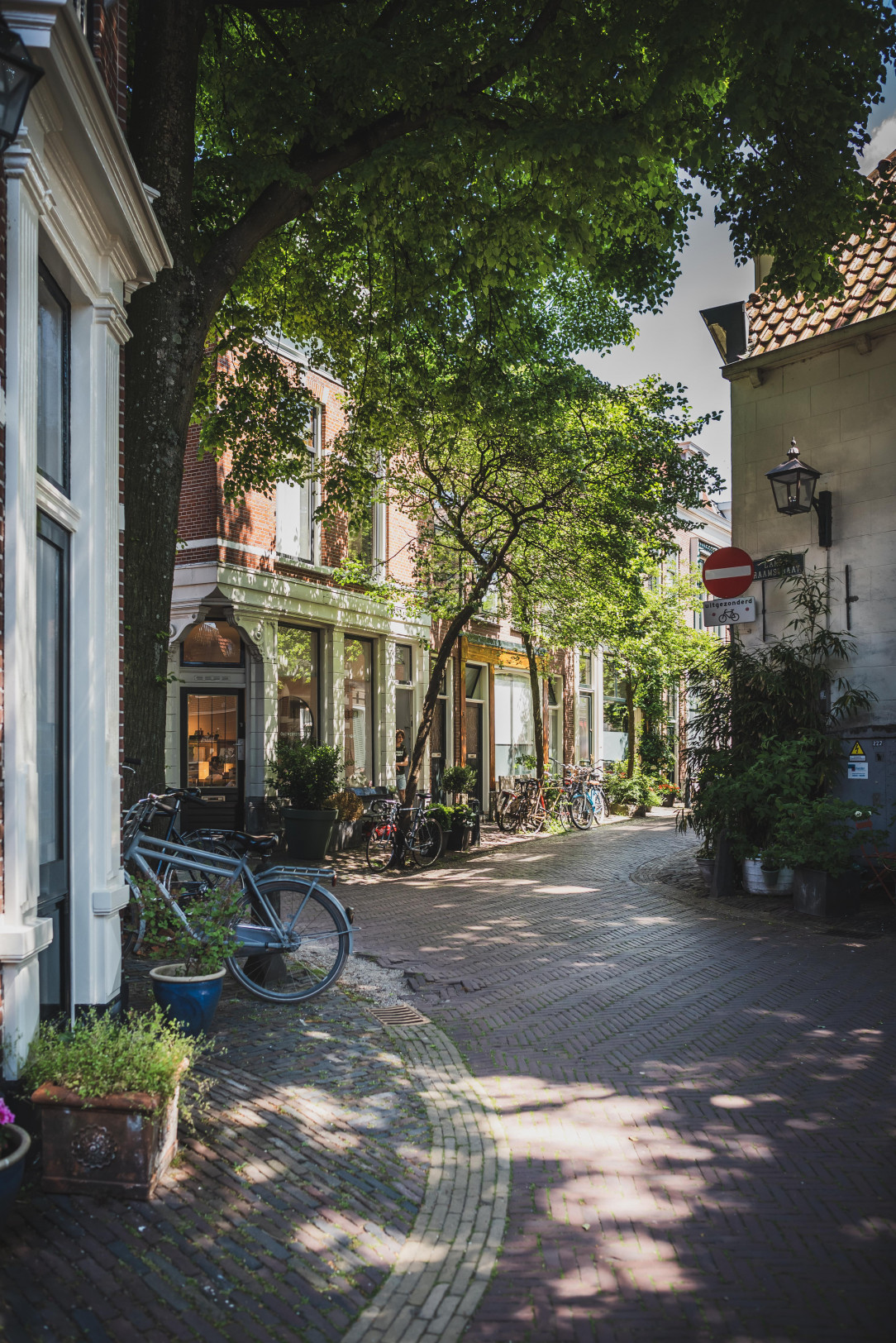 One of Haarlem&#039;s lovely neighbourhood - The Netherlands