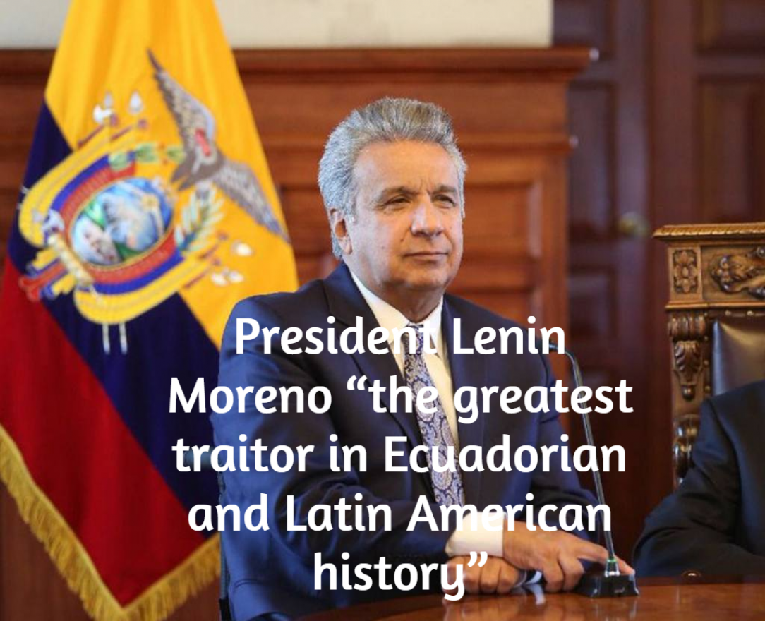 Felice navidad Moreno / greatest traitor in Latin American history