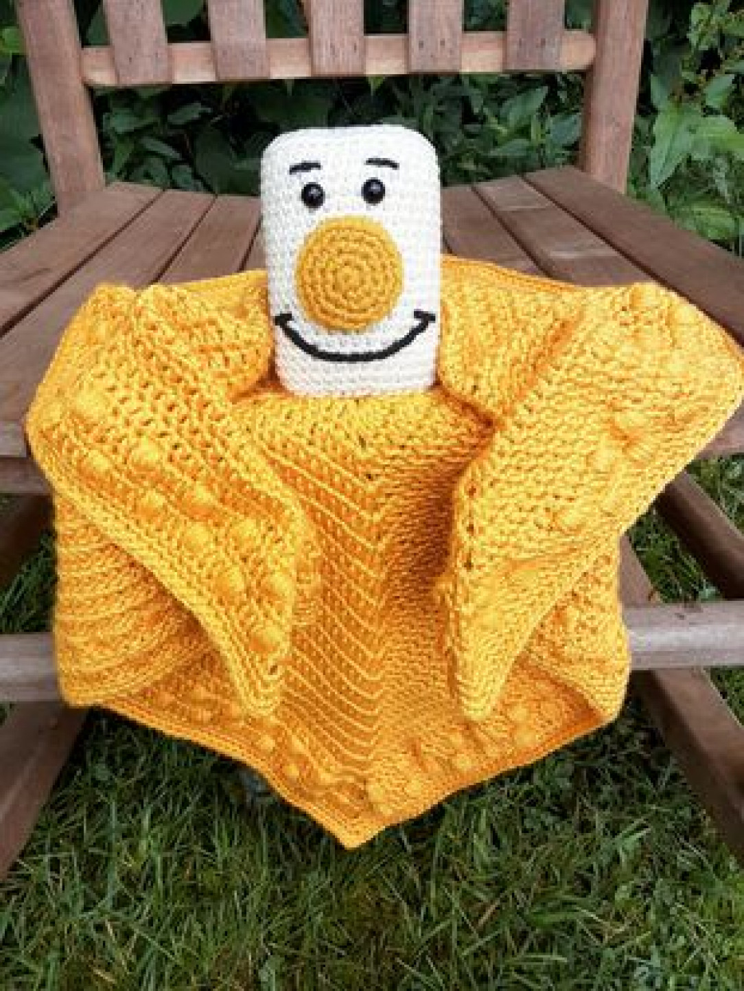 Crochet Blanky inspired by the 1987 movie The Brave Little Toaster