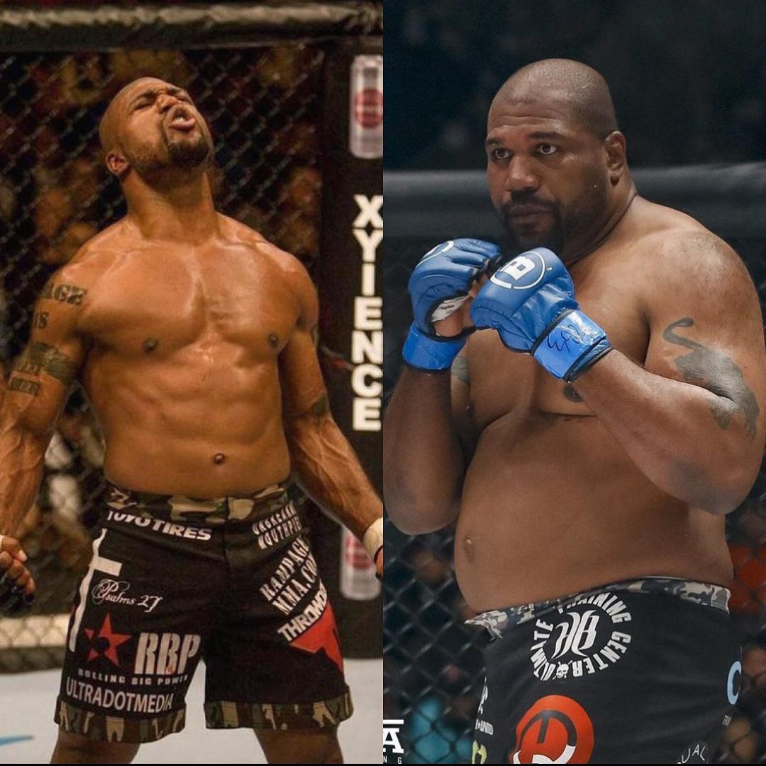 Rampage Jackson then and now