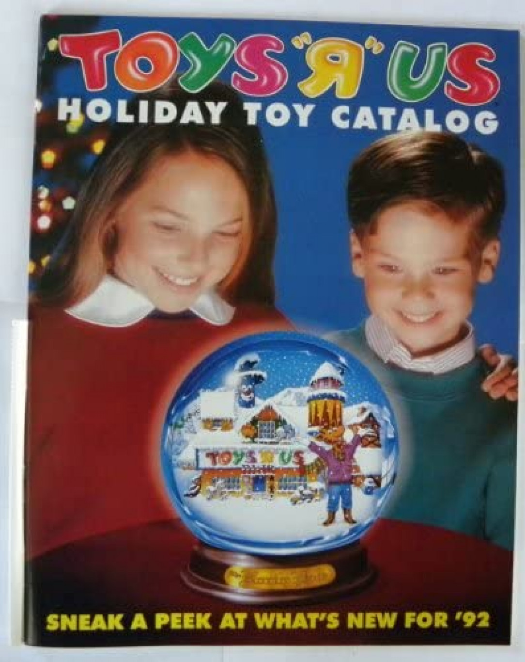 The magic that was the Toys R Us holiday toy catalog. 1992