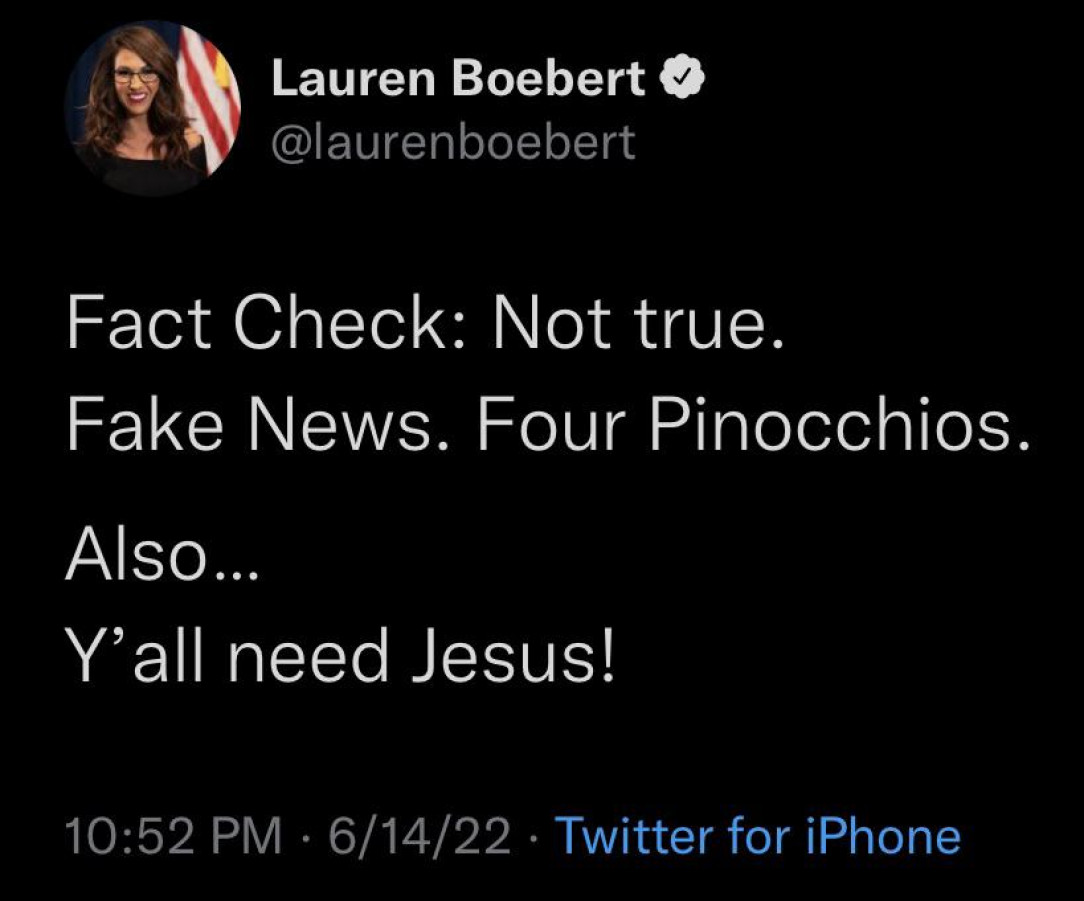 This impotent denial is screaming that it’s all true. But find Jesus