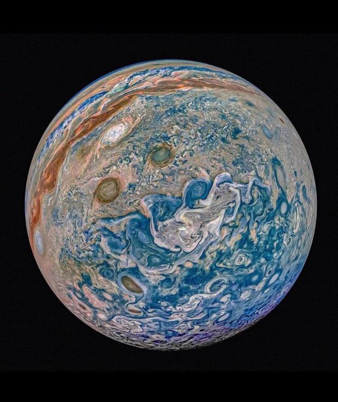Clearest ever photo of Jupiter
