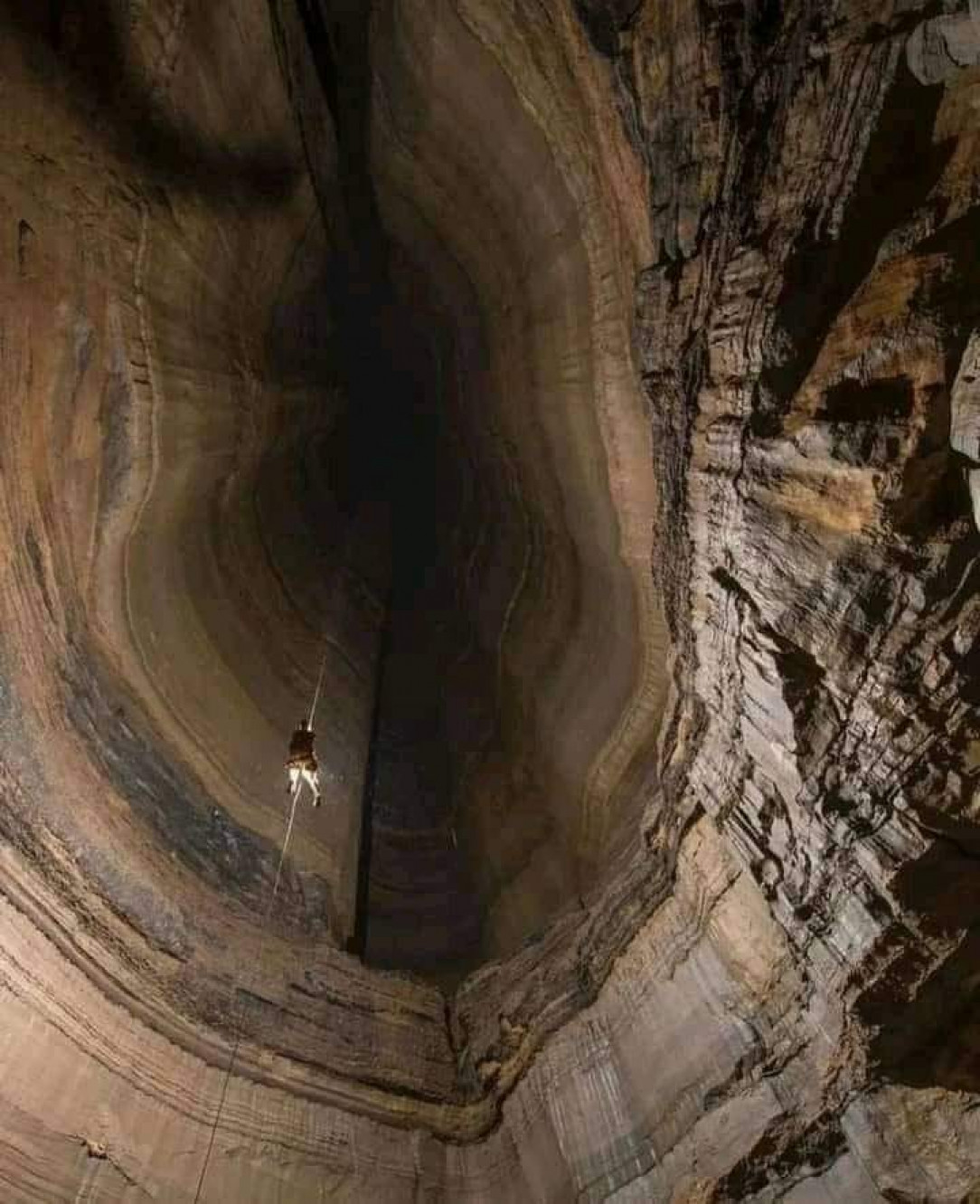 The deepest cave in the world &#039;Veryovkina Cave&#039; in Georgia