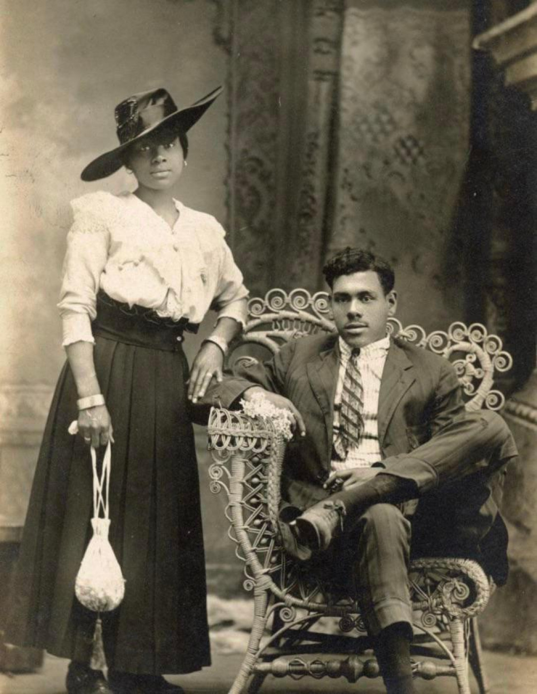 Couple in Harrisburg, PA, 1910s
