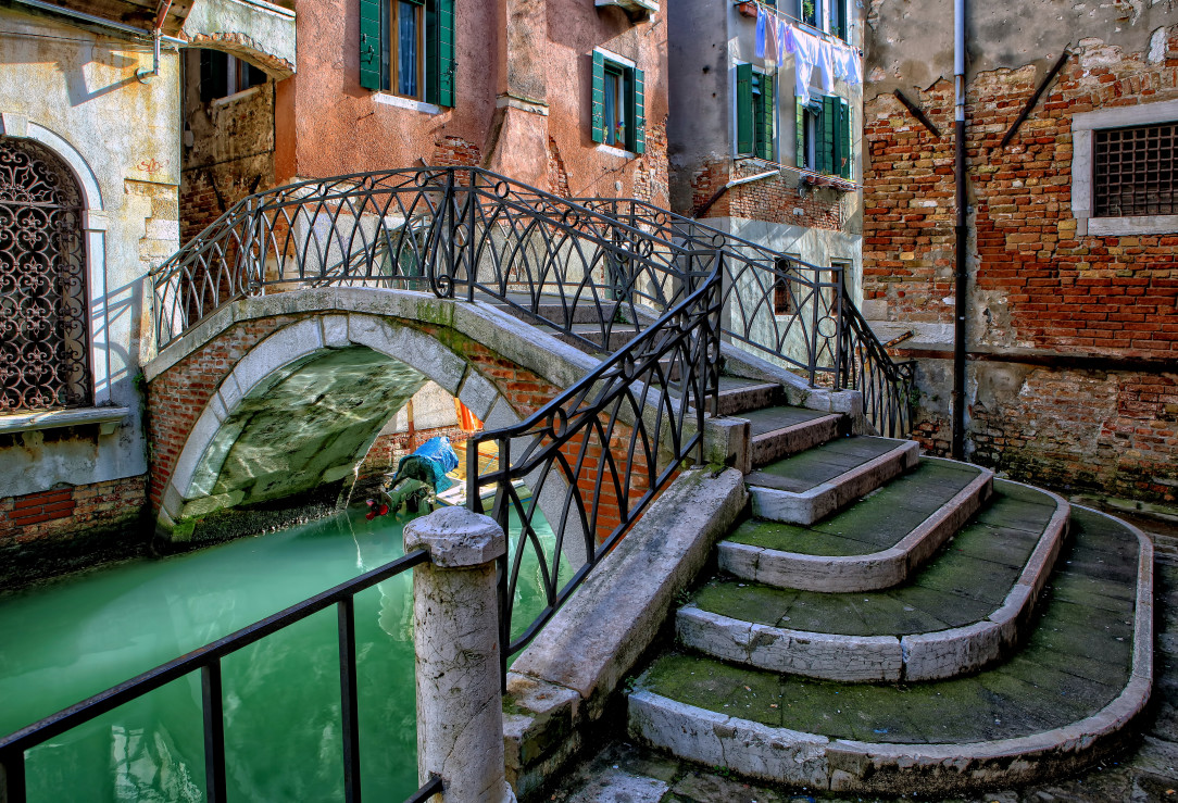 Quite place in Venice, Italy
