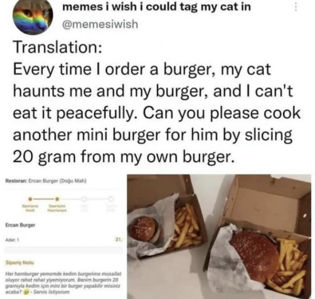 Cat burger