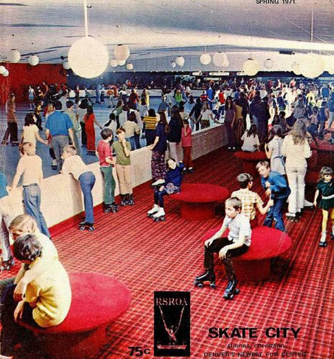 Weekend nights at the skating rink were as close to a nightclub scene as us pre-high schoolers got back in the day