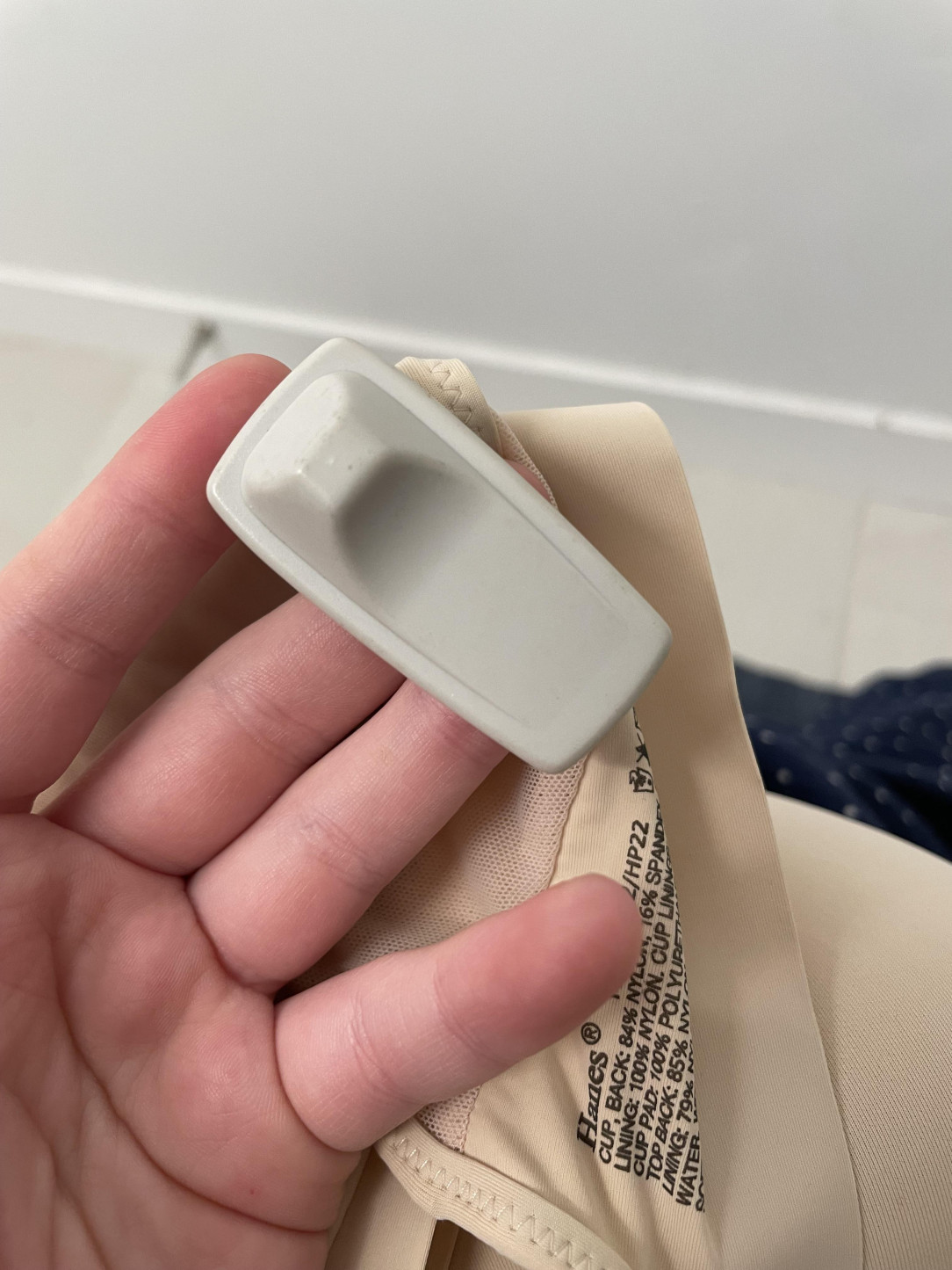 Got a new bra from online. When it arrived this thing was still attached