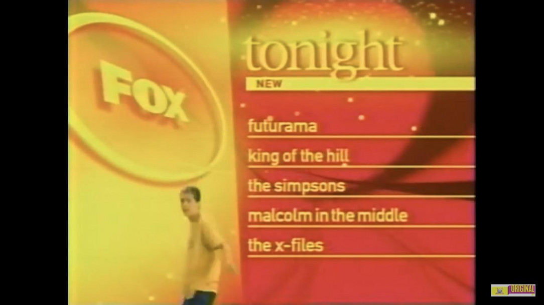 A typical Sunday night line up in 2001