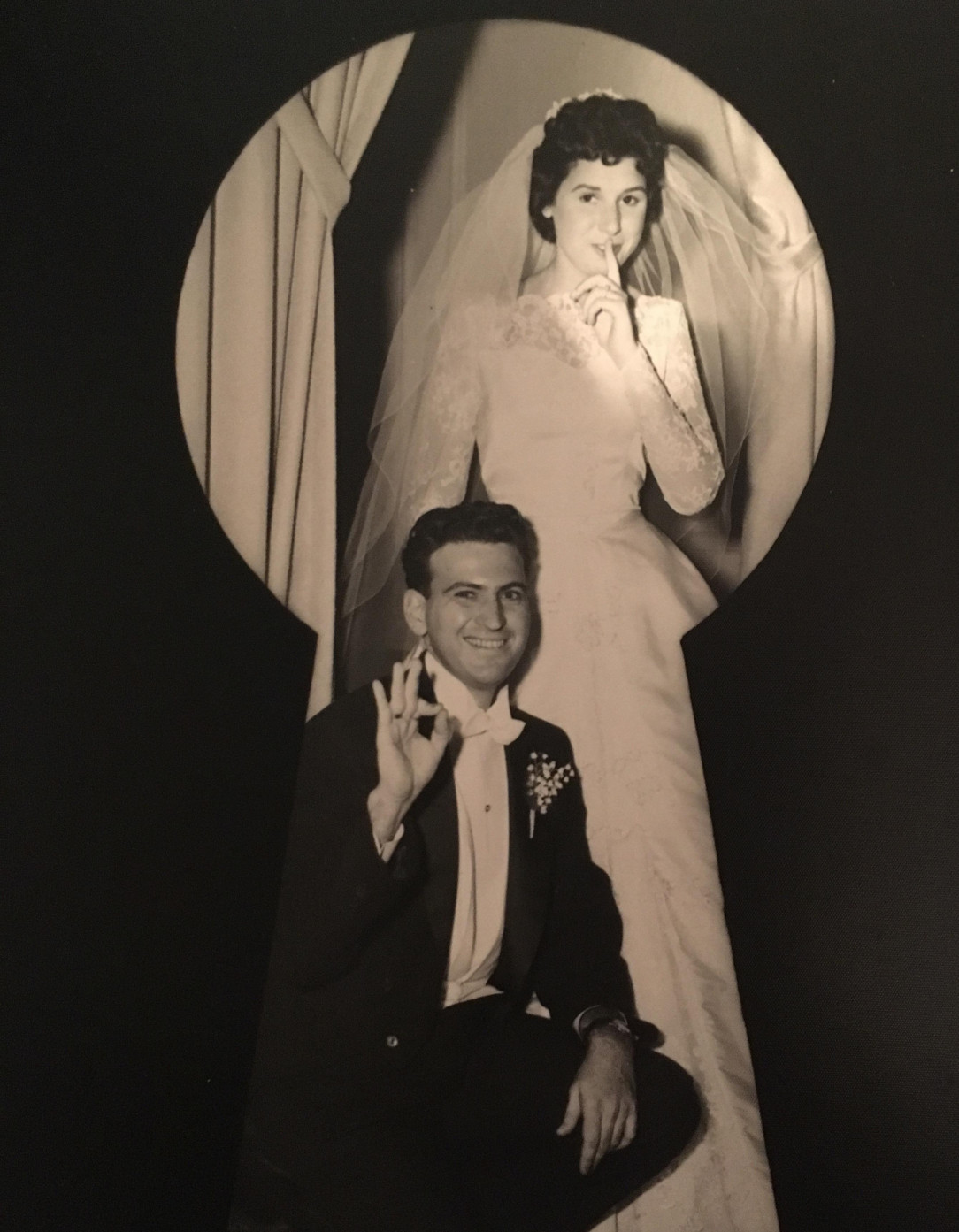 Gf’s grandparents wedding day, 1940s